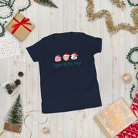 Image 3 of Youth Short Sleeve Vegan Holiday T-Shirt