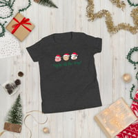 Image 5 of Youth Short Sleeve Vegan Holiday T-Shirt