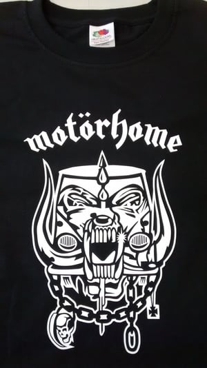 Image of MOTORHOME rock t-shirt