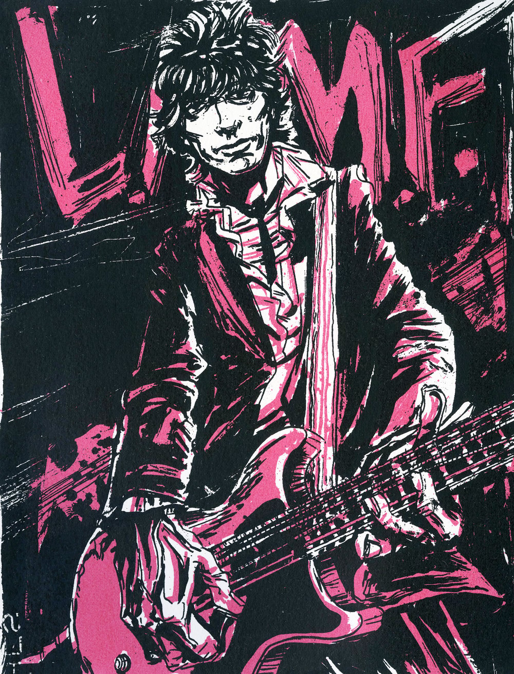 Johnny Thunders Screen Print