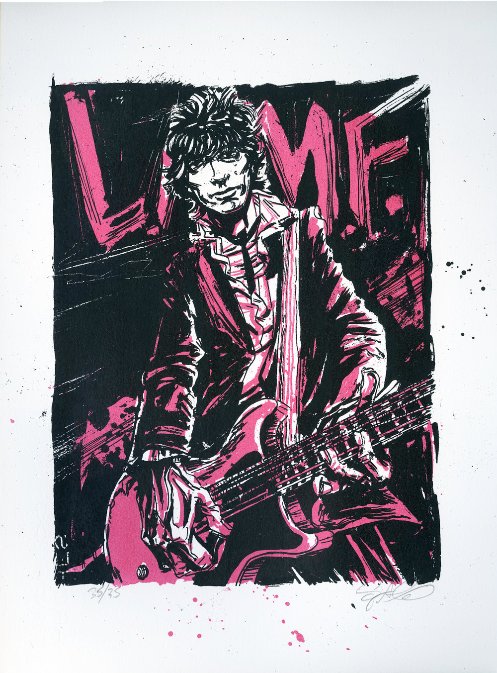 Johnny Thunders Screen Print