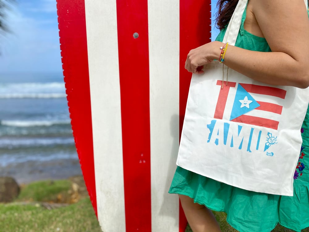 Image of “Te Amo Puerto Rico” tote bag