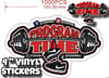Program Time 4" Vinyl Stickers (qty 2)