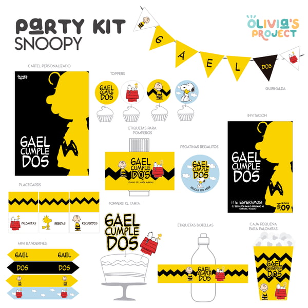 Image of Party Kit Snoopy