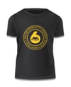 Black Tee w Yellow 'J6 Presidential Seal' Logo