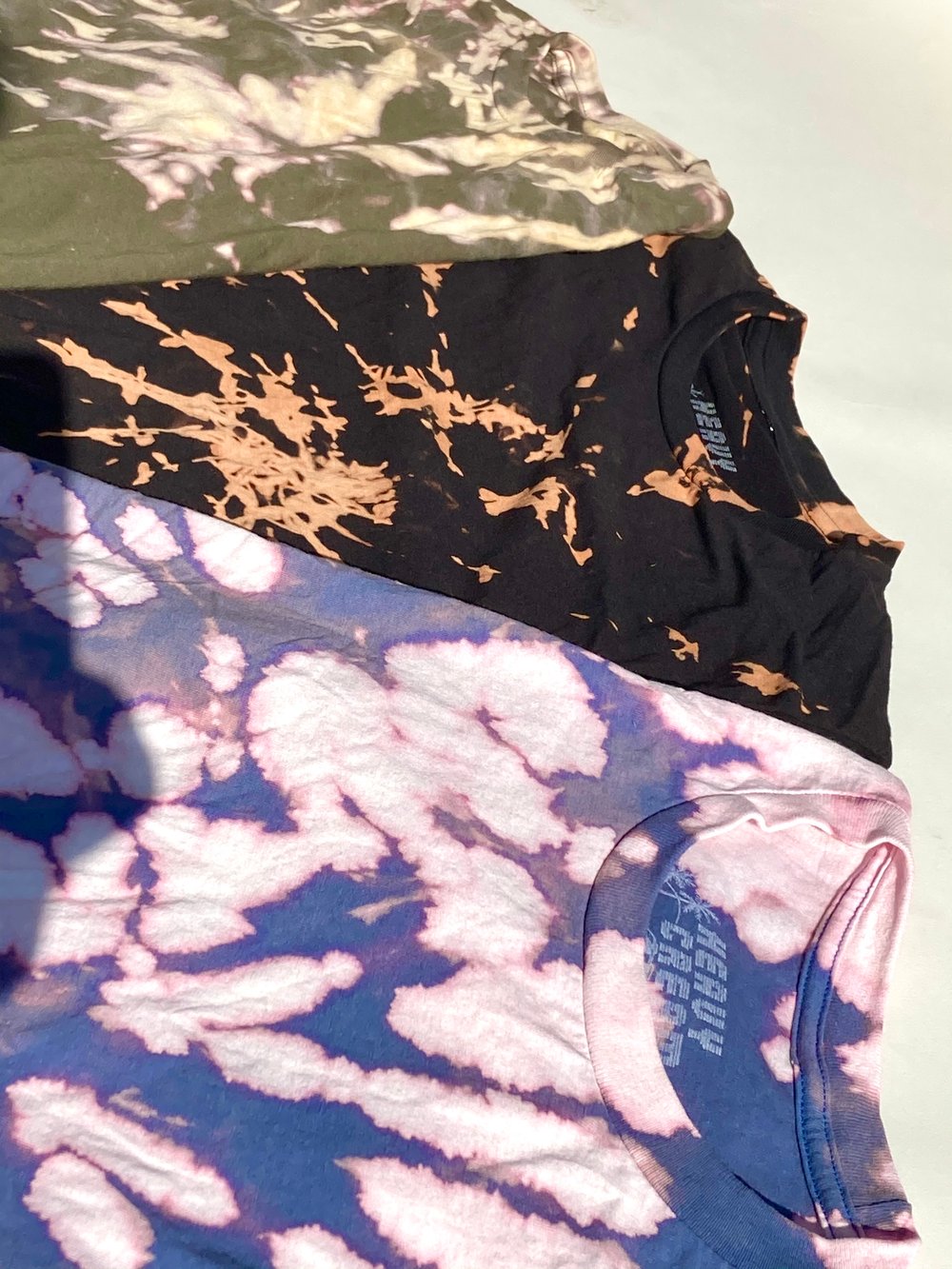 Image of *BLANK* TIE-FRIED SHIRTS!