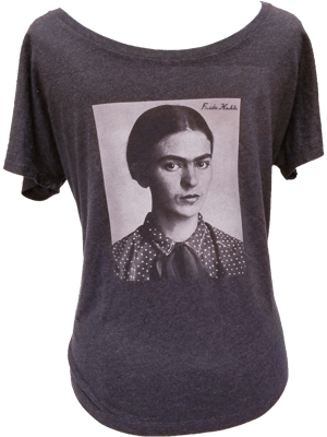 Image of Frida Kahlo Young Photo T-Shirt and Tank Top