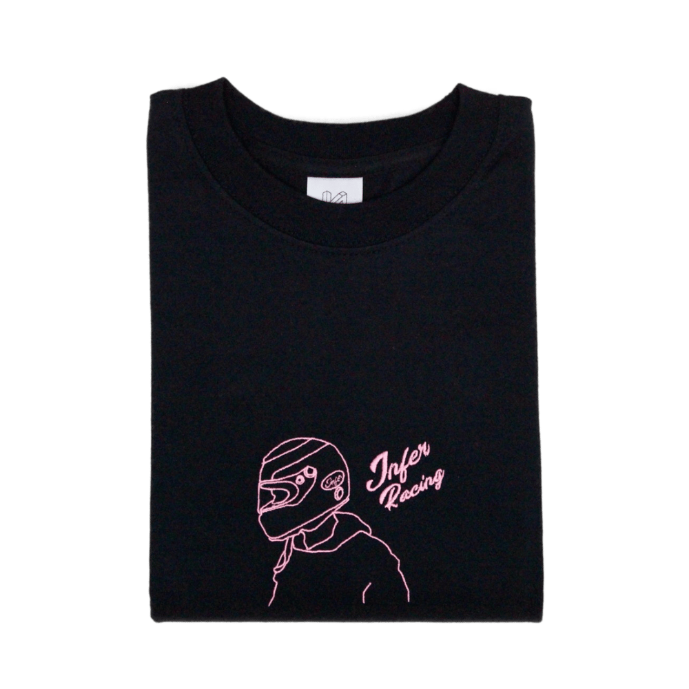 Image of 'INFER Racing' T-Shirt Black