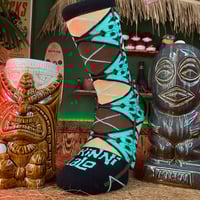 Image 2 of Jade Tile Argyle Socks - Men size