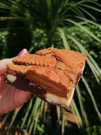 Biscoff Brownie Tray