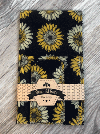 Image of Daisy Beeswax Wraps
