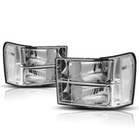 Image 1 of 07-13 Sierra Clear Headlights