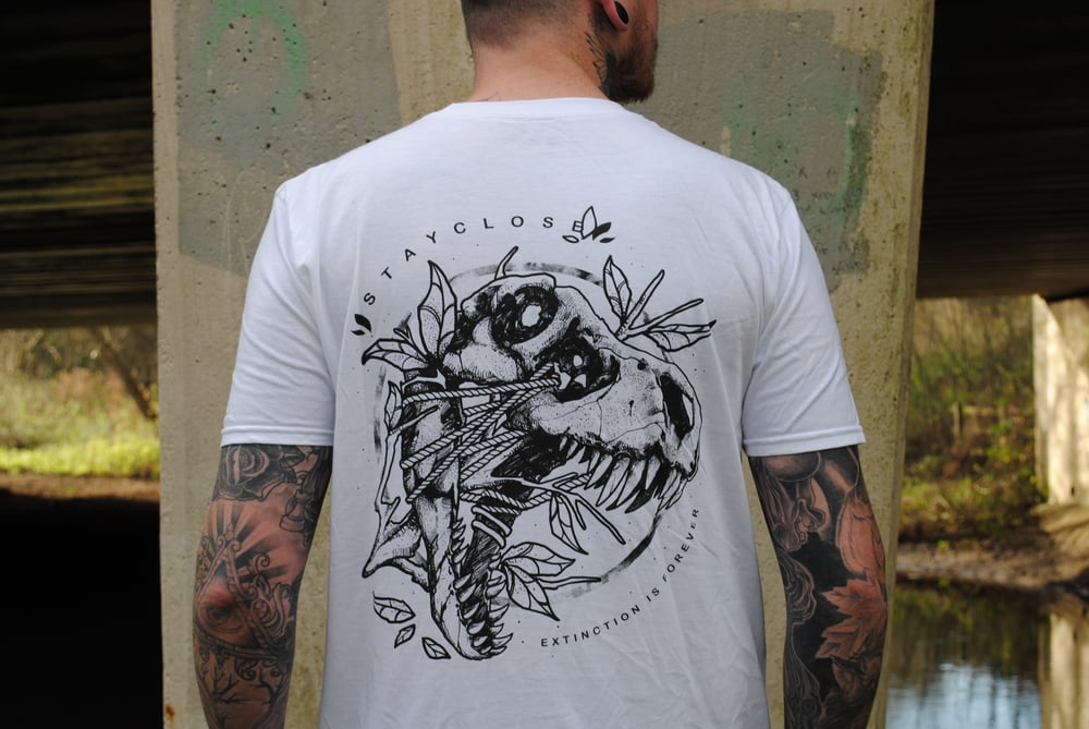 Image of Extinction ( white T )