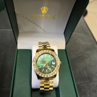 Image 3 of *Exclusive* 💰 Money Green 💰 Big Face Luxury Watch