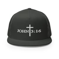 Image 1 of John 3:16 Trucker Cap