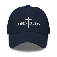 Image 4 of John 3:16 Classic Hat