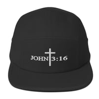 Image 4 of John 3:16 Five Panel Cap