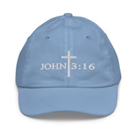 Image 1 of John 3:16 Youth Baseball Cap