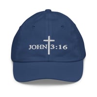 Image 3 of John 3:16 Youth Baseball Cap