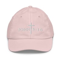 Image 2 of John 3:16 Youth Baseball Cap
