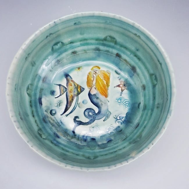 Mermaid Keepsake Porcelain Dish