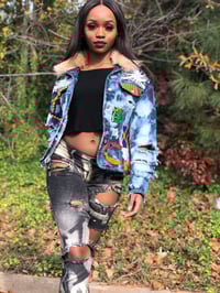Image 3 of Customized Jean Jacket