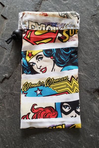 Image of Themed Mini Gaming Bag- DC Superheroine titles
