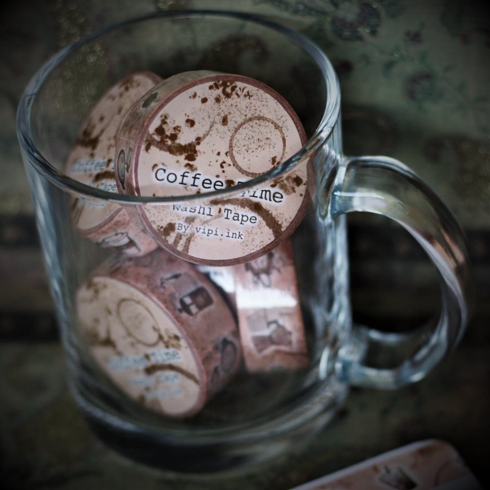 Coffee Time Washi Tape
