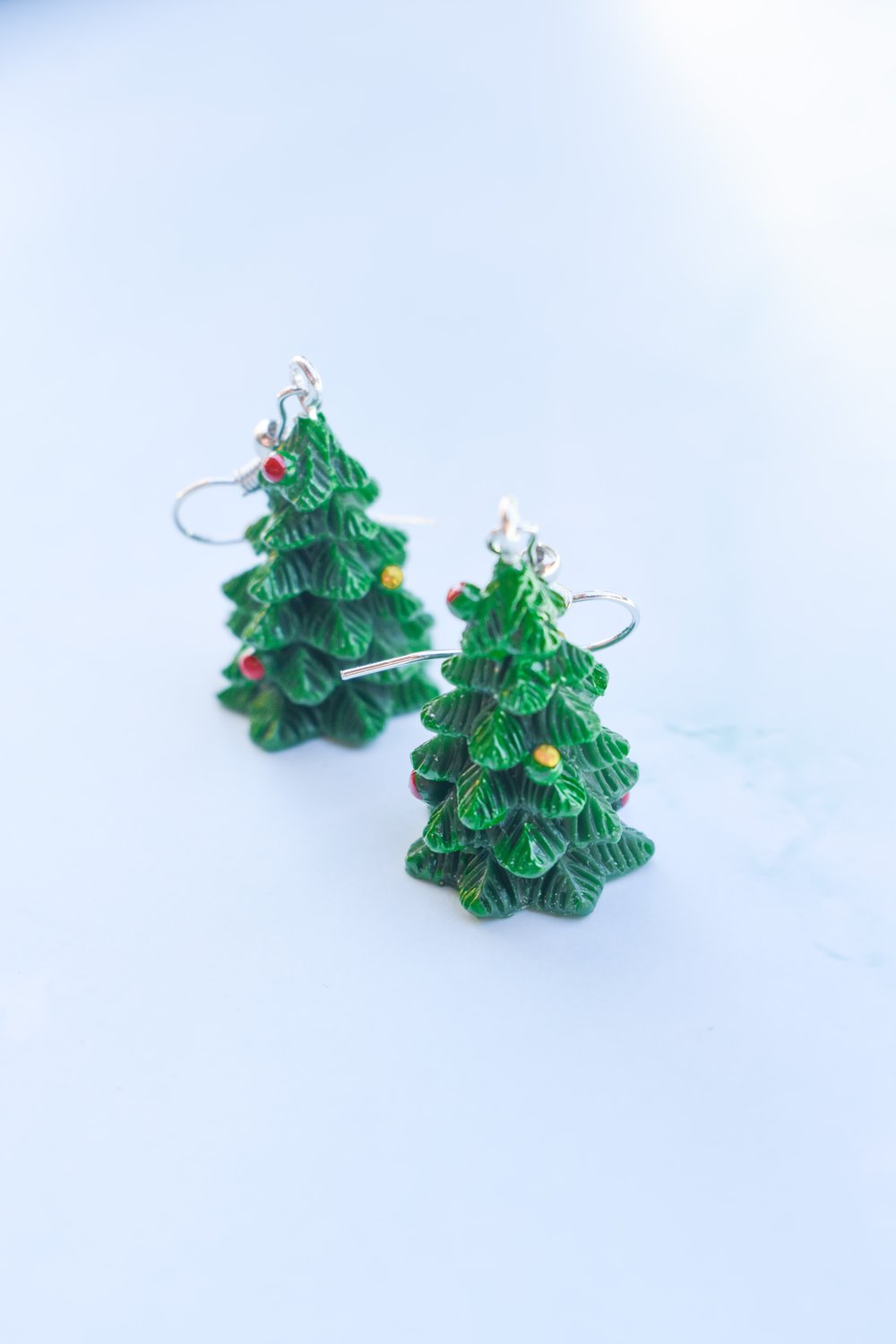 Image of Christmas Tree Earrings