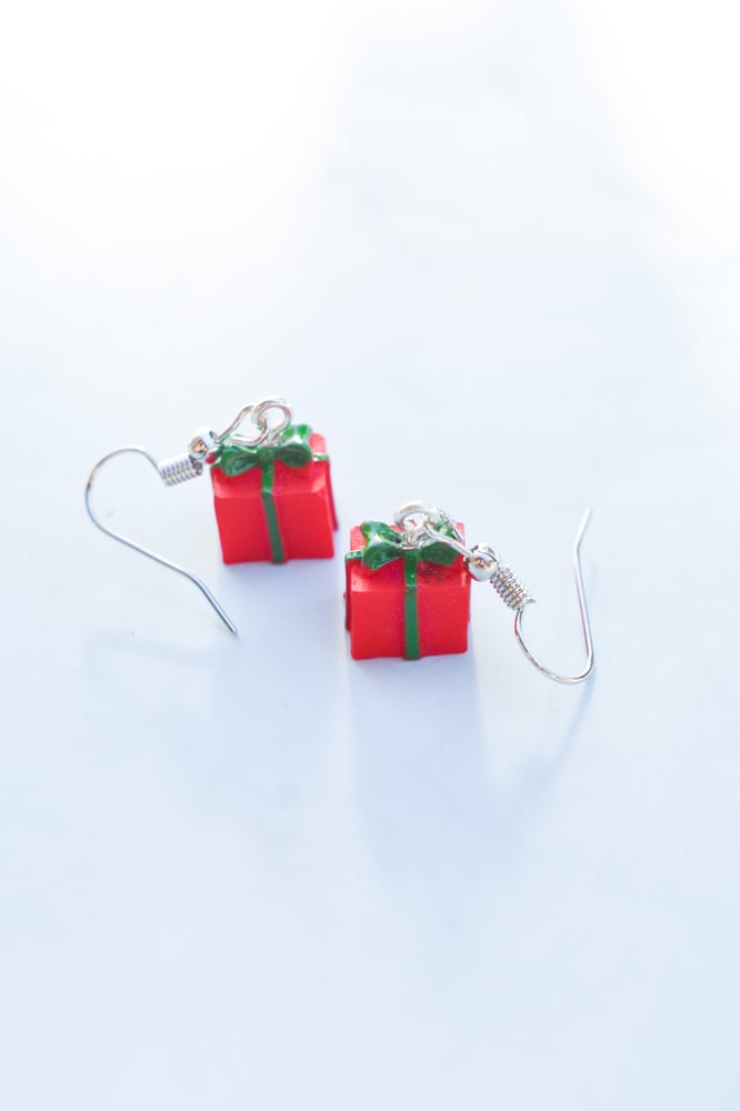 Image of Christmas Present Earrings