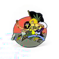 The Fabulous Furry Freak Brothers - Spirit of 76 Enamel Pin