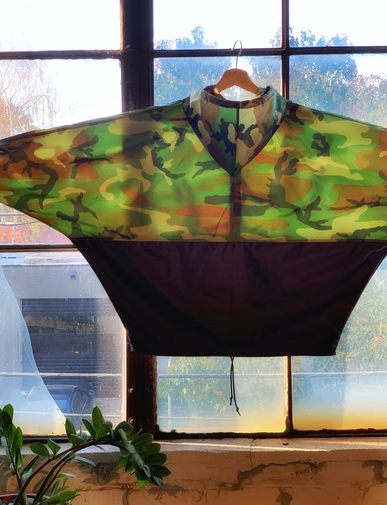 LIMITED EDITION BATWING WINDBREAKER - CAMOUFLAGE/LAVENDER Image 2