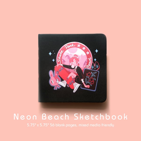 Image of Neon Beach Sketchbook