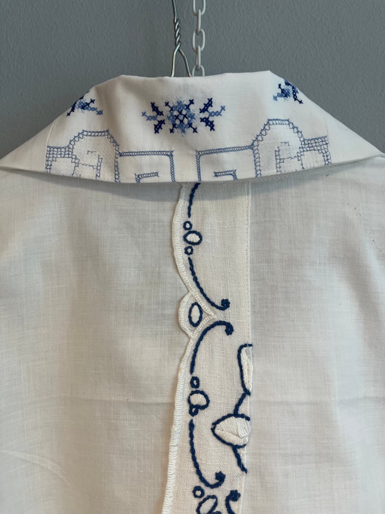 Image of Blue porcelain shirt (m/l)