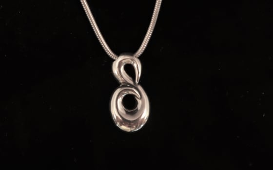 Image of "S" Pendant - Sterling Silver