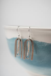 Sunstone & Moonstone Framed Earrings