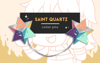 Image 1 of FGO: Saint Quartz Enamel Pins