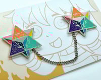 Image 2 of FGO: Saint Quartz Enamel Pins