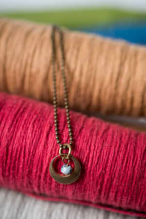 Image of Owyhee Opal Tiny Peek Necklace