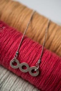 Image 1 of Silver Trio Necklace