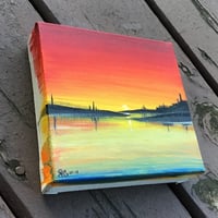 Image 3 of “Sunset Lake” Magnet