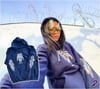 Toha Tribal Navy Hoodie