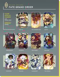 Image 2 of FGO: Major Arcana Acrylic Charms
