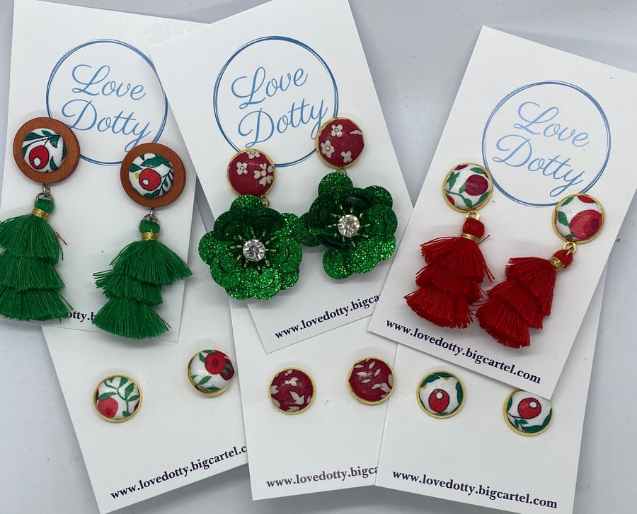 Image of Christmas Earrings