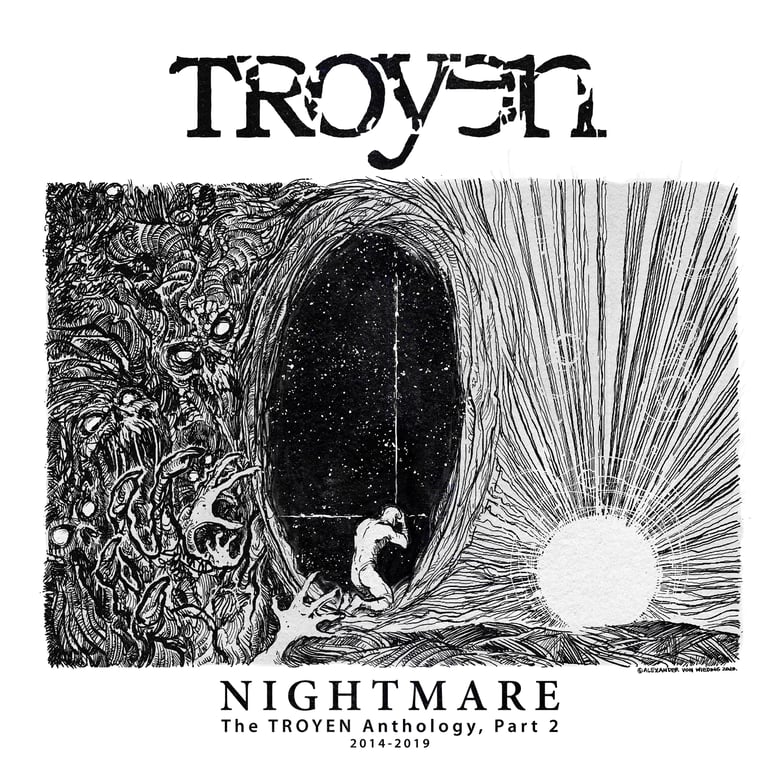 Image of Nightmare The Troyen Anthology Part 2 2014-2019 (Black Vinyl) Double Album  HRR 749