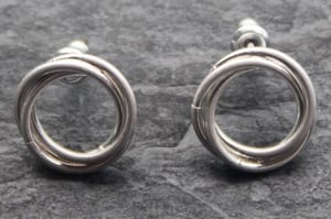 Image of pendiente cìrculo pequeño