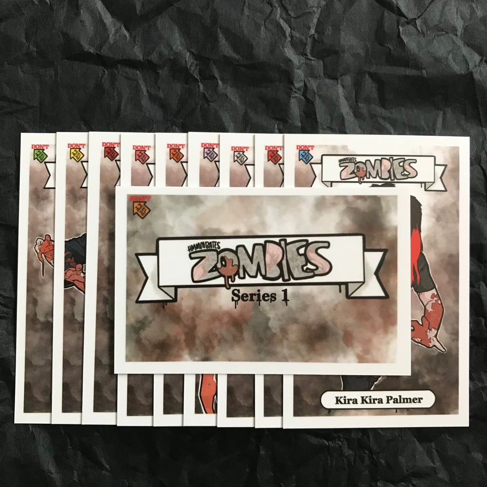 Image of Hmmmbates zombie cards series 1