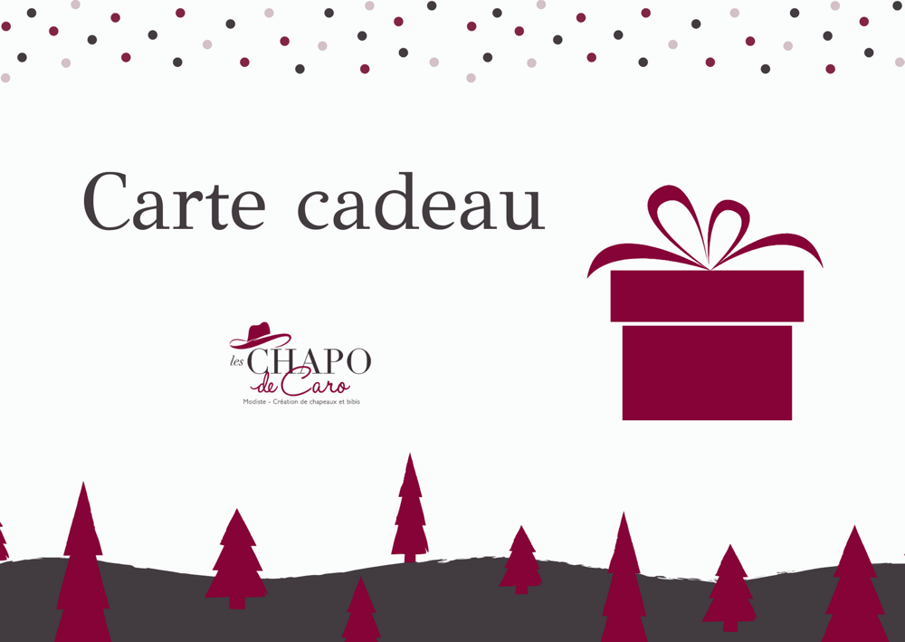 Image of Carte Cadeau Les Chapo de Caro