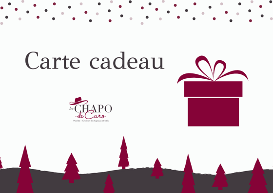 Image of Carte Cadeau Les Chapo de Caro