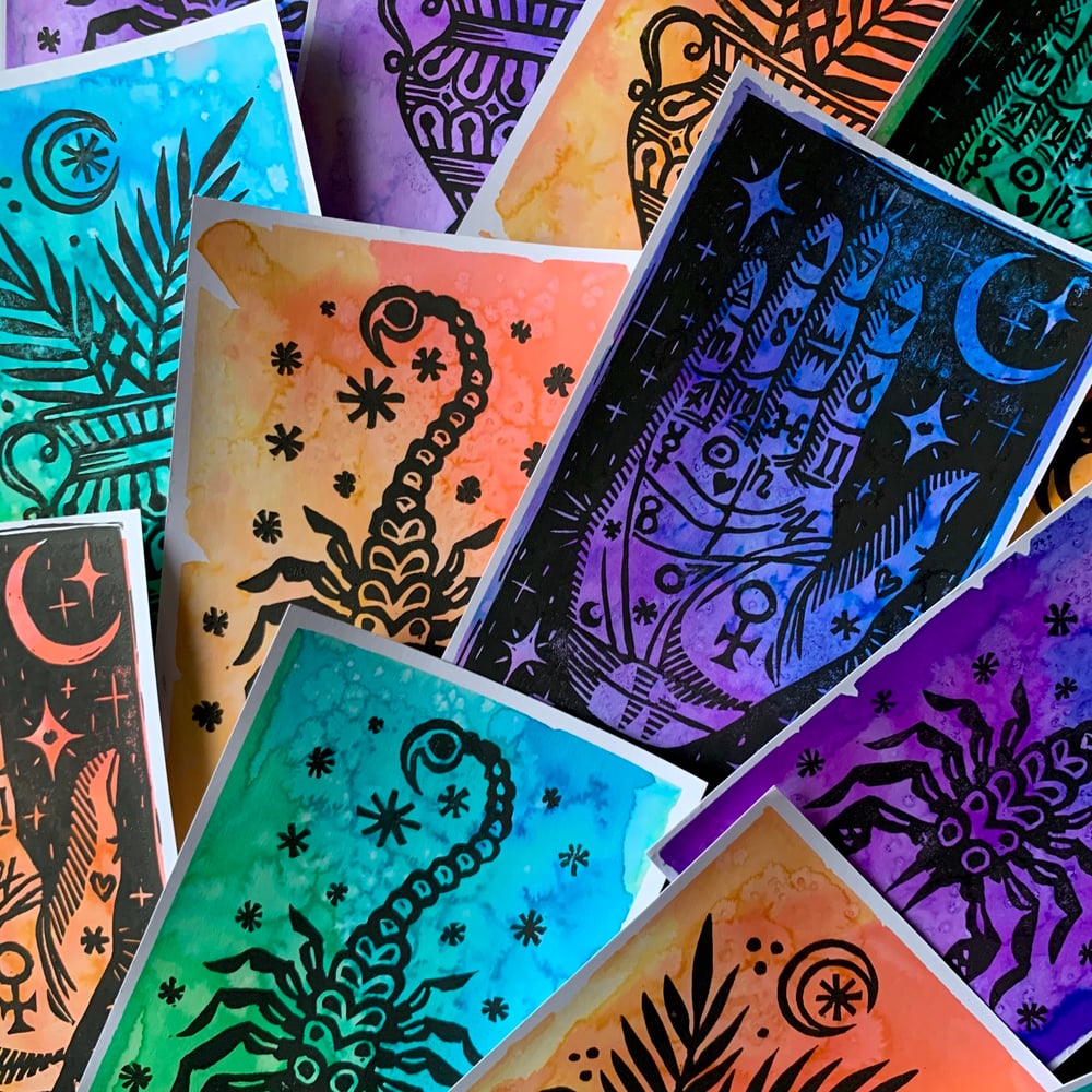Dreamy Mini Prints - Watercolor